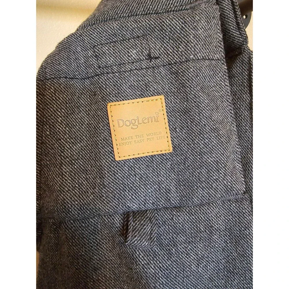 Dog /‎ Cat sling in a dark grey